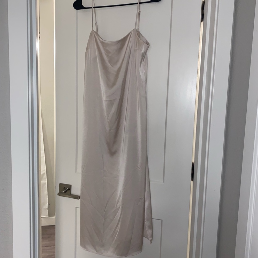 Satin Slip Dress